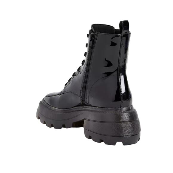 Katy Perry Size 10 NEW in Box Womens Black The Geli Combat Boots - Picture 2 of 12